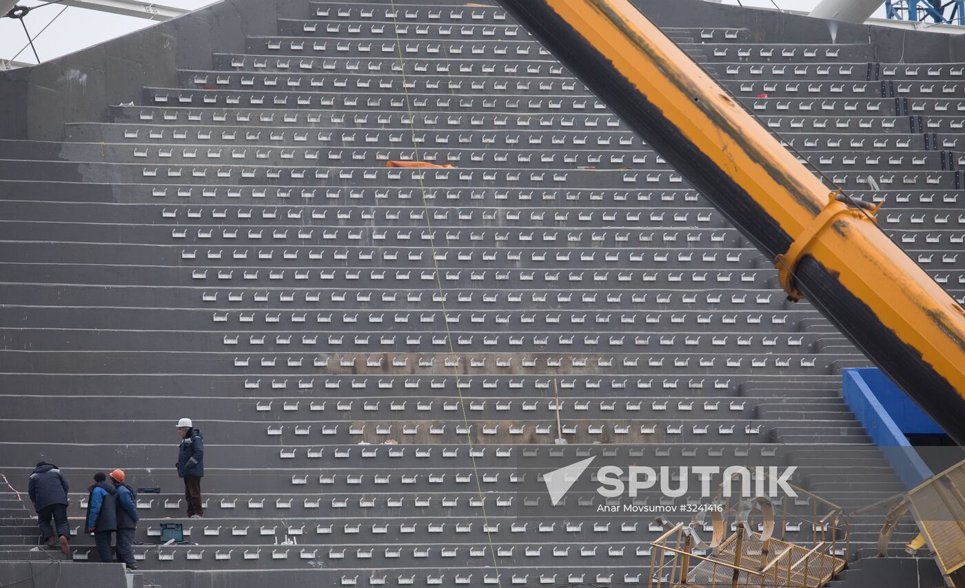 Samara Arena stadium construction site