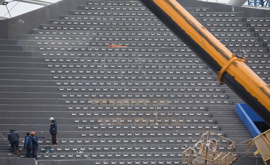 Samara Arena stadium construction site