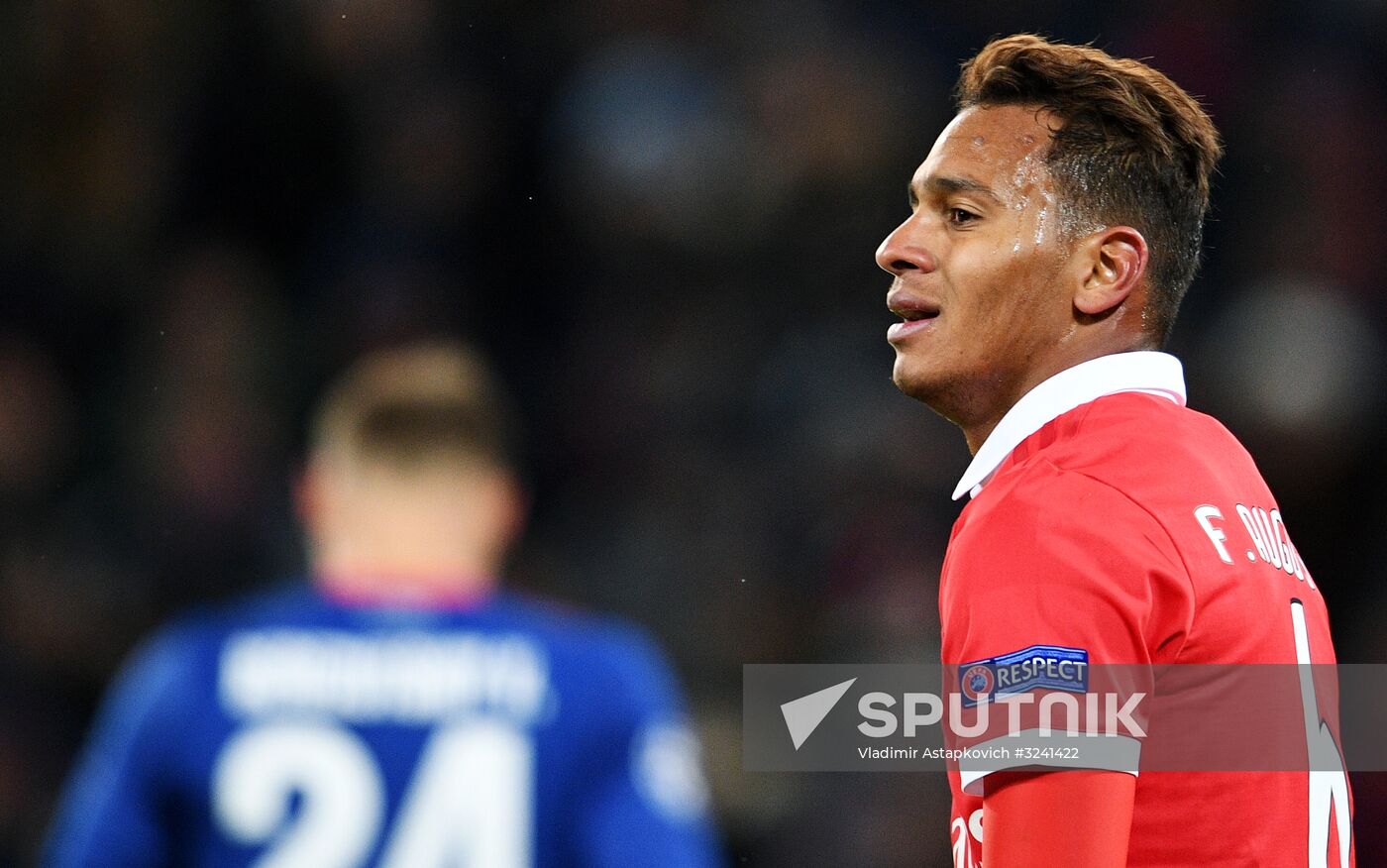 Football. UEFA Champions League. CSKA vs. Benfica