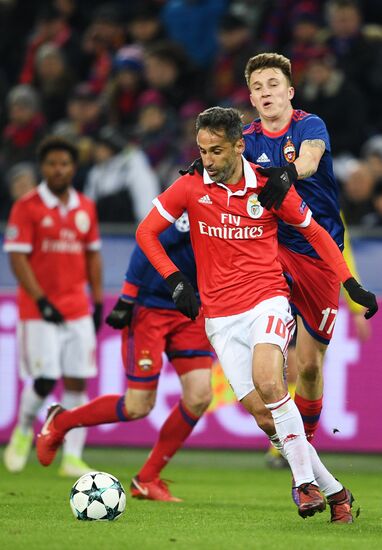 Football. UEFA Champions League. CSKA vs. Benfica