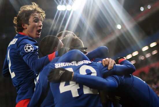 Football. UEFA Champions League. CSKA vs. Benfica