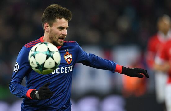 Football. UEFA Champions League. CSKA vs. Benfica