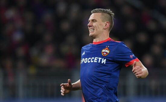 Football. UEFA Champions League. CSKA vs. Benfica
