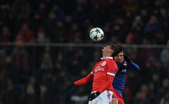 Football. UEFA Champions League. CSKA vs. Benfica