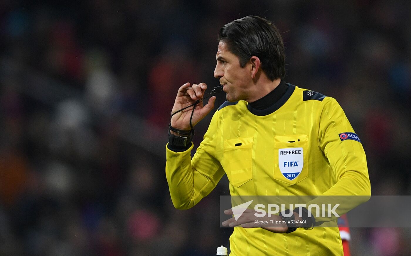 Football. UEFA Champions League. CSKA vs. Benfica