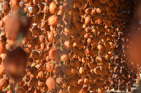 Dried persimmon
