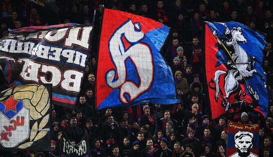 Football. UEFA Champions League. CSKA vs. Benfica
