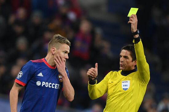 Football. UEFA Champions League. CSKA vs. Benfica