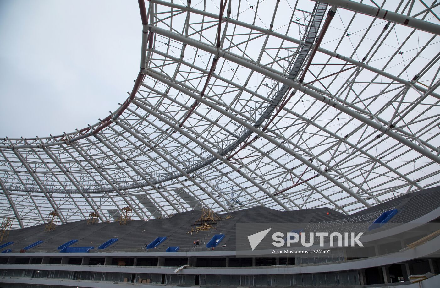 Samara Arena stadium construction site