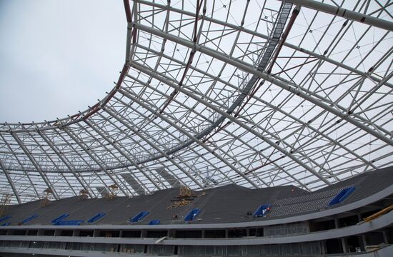Samara Arena stadium construction site