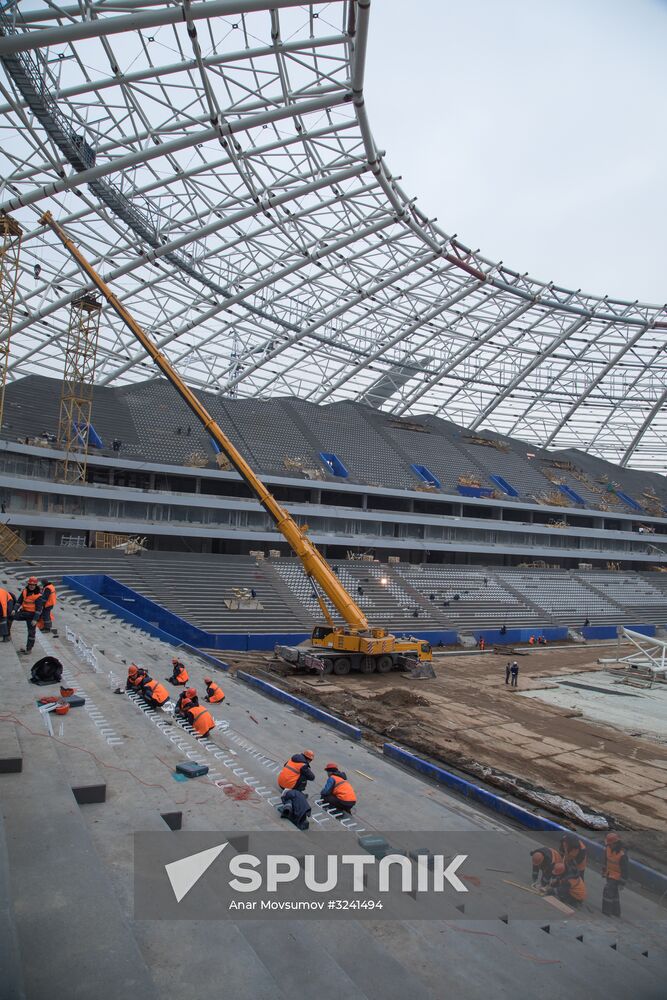 Samara Arena stadium construction site