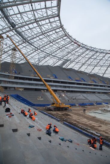 Samara Arena stadium construction site