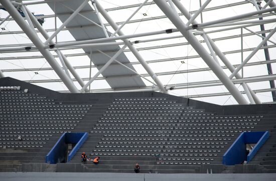 Samara Arena stadium construction site