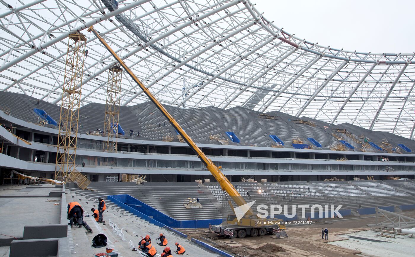 Samara Arena stadium construction site