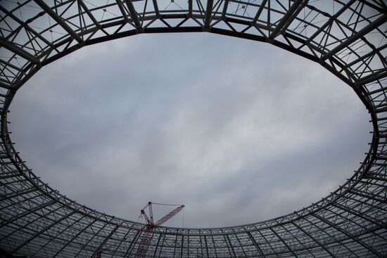 Samara Arena stadium construction site
