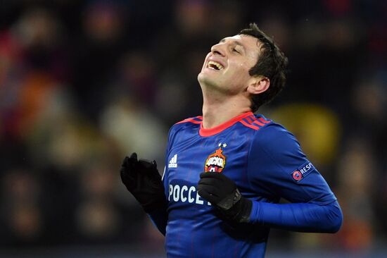 Football. UEFA Champions League. CSKA vs. Benfica