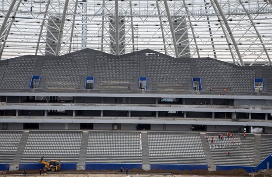Samara Arena stadium construction site
