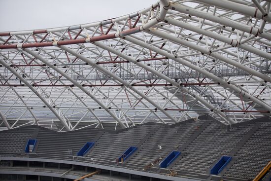 Samara Arena stadium construction site