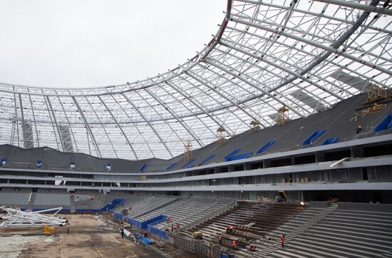 Samara Arena stadium construction site