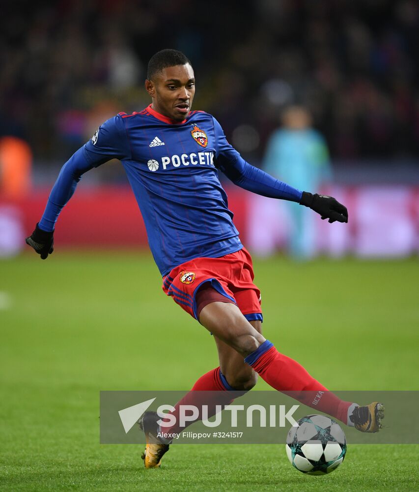 Football. UEFA Champions League. CSKA vs. Benfica