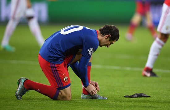 Football. UEFA Champions League. CSKA vs. Benfica