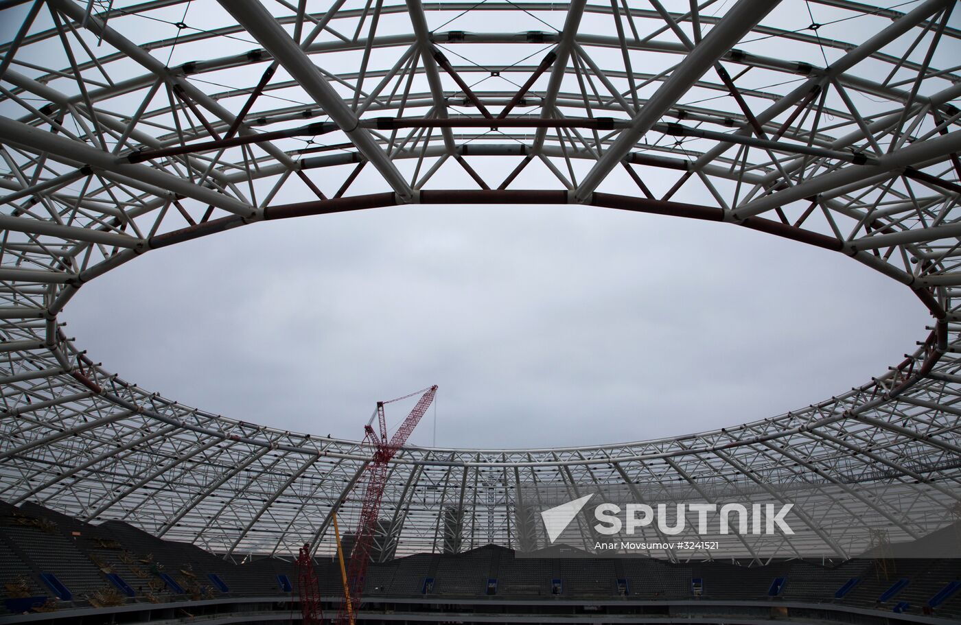 Samara Arena stadium construction site