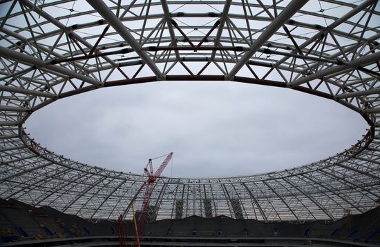 Samara Arena stadium construction site