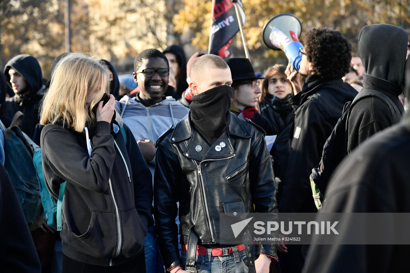 Protest against education reform in Paris
