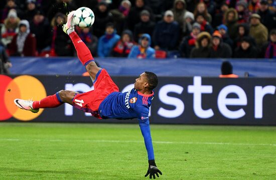 Football. UEFA Champions League. CSKA vs. Benfica