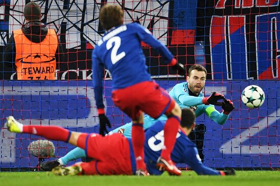Football. UEFA Champions League. CSKA vs. Benfica
