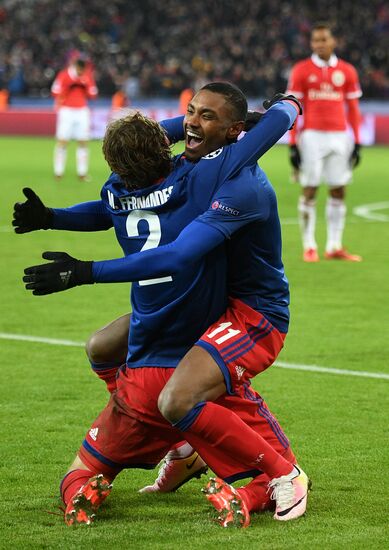 Football. UEFA Champions League. CSKA vs. Benfica