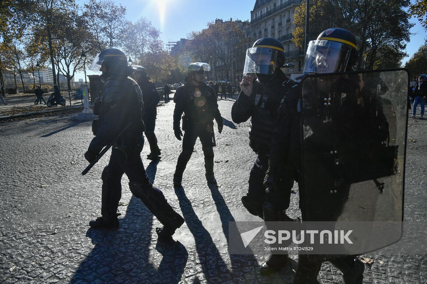 Protest against education reform in Paris