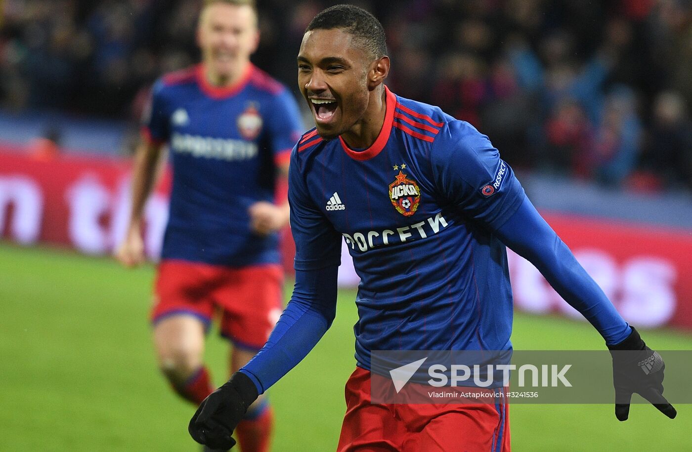 Football. UEFA Champions League. CSKA vs. Benfica