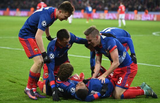Football. UEFA Champions League. CSKA vs. Benfica