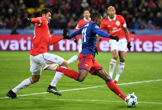 Football. UEFA Champions League. CSKA vs. Benfica