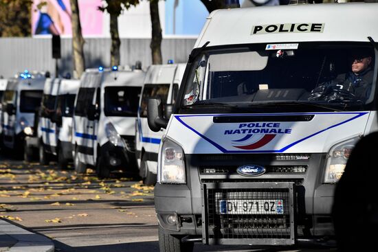 Protest against education reform in Paris