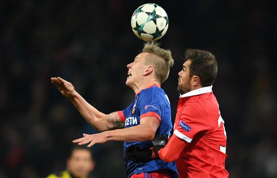 Football. UEFA Champions League. CSKA vs. Benfica