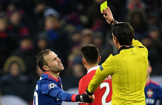 Football. UEFA Champions League. CSKA vs. Benfica