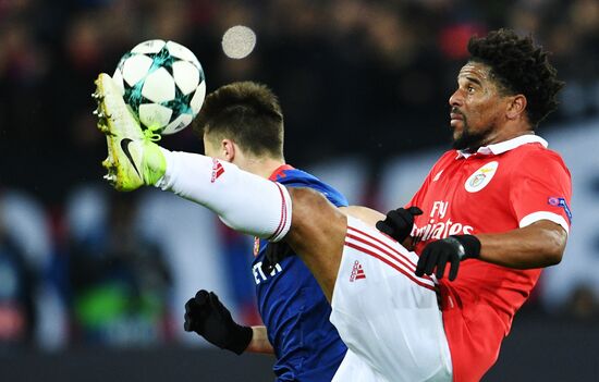 Football. UEFA Champions League. CSKA vs. Benfica