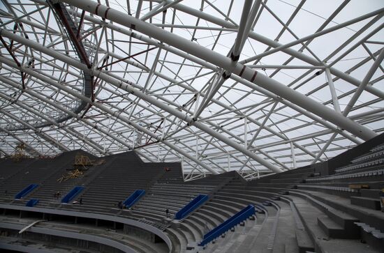 Samara Arena stadium construction site