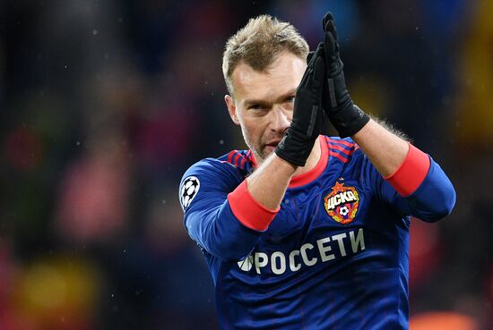 Football. UEFA Champions League. CSKA vs. Benfica