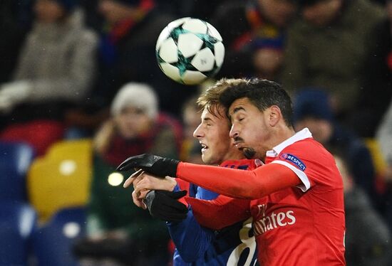 Football. UEFA Champions League. CSKA vs. Benfica