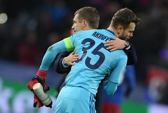 Football. UEFA Champions League. CSKA vs. Benfica