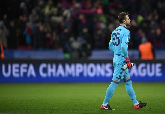 Football. UEFA Champions League. CSKA vs. Benfica