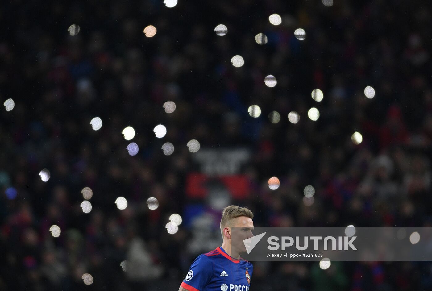 Football. UEFA Champions League. CSKA vs. Benfica