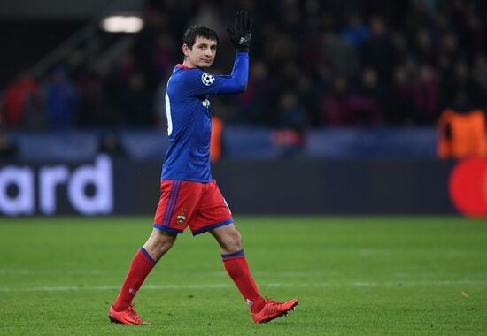 Football. UEFA Champions League. CSKA vs. Benfica