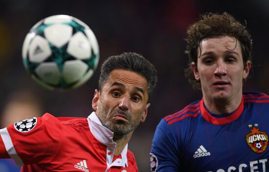 Football. UEFA Champions League. CSKA vs. Benfica