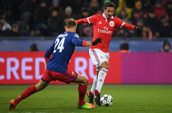 Football. UEFA Champions League. CSKA vs. Benfica