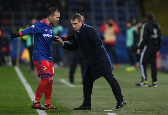 Football. UEFA Champions League. CSKA vs. Benfica
