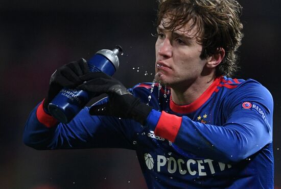 Football. UEFA Champions League. CSKA vs. Benfica